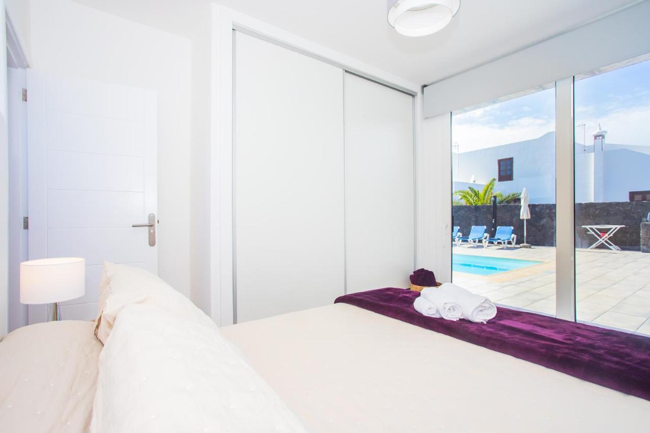 Eslanzarote Eco Villa Tony, Heated Pool, Jacuzzi, Sat Tv, Super Wifi La Costa Buitenkant foto