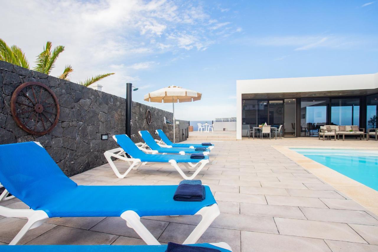 Eslanzarote Eco Villa Tony, Heated Pool, Jacuzzi, Sat Tv, Super Wifi La Costa Buitenkant foto
