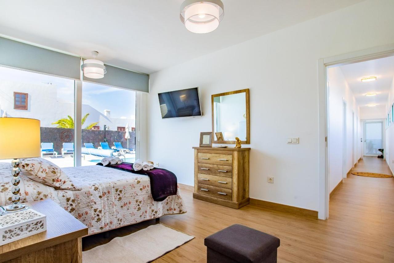 Eslanzarote Eco Villa Tony, Heated Pool, Jacuzzi, Sat Tv, Super Wifi La Costa Buitenkant foto