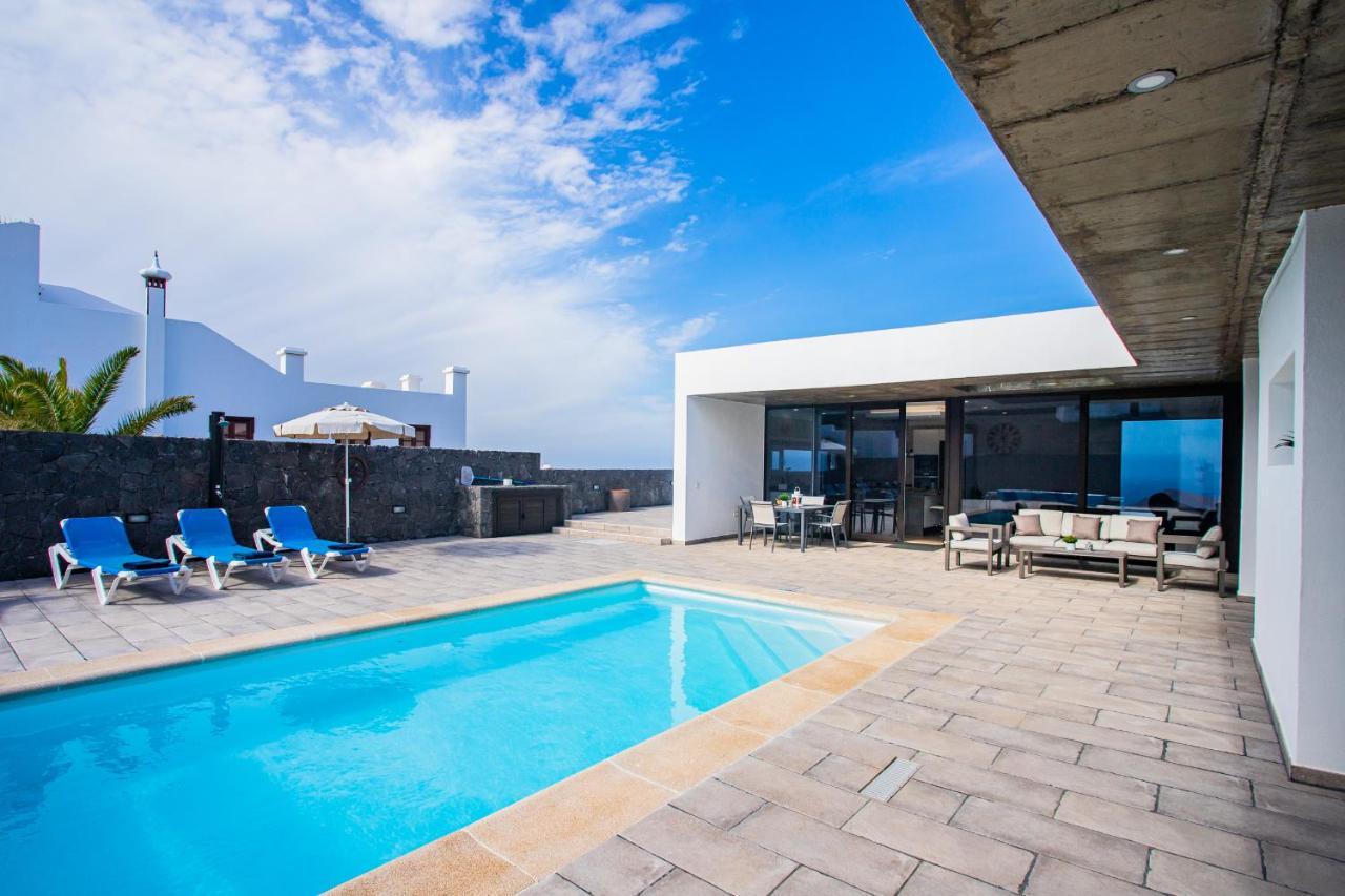 Eslanzarote Eco Villa Tony, Heated Pool, Jacuzzi, Sat Tv, Super Wifi La Costa Buitenkant foto