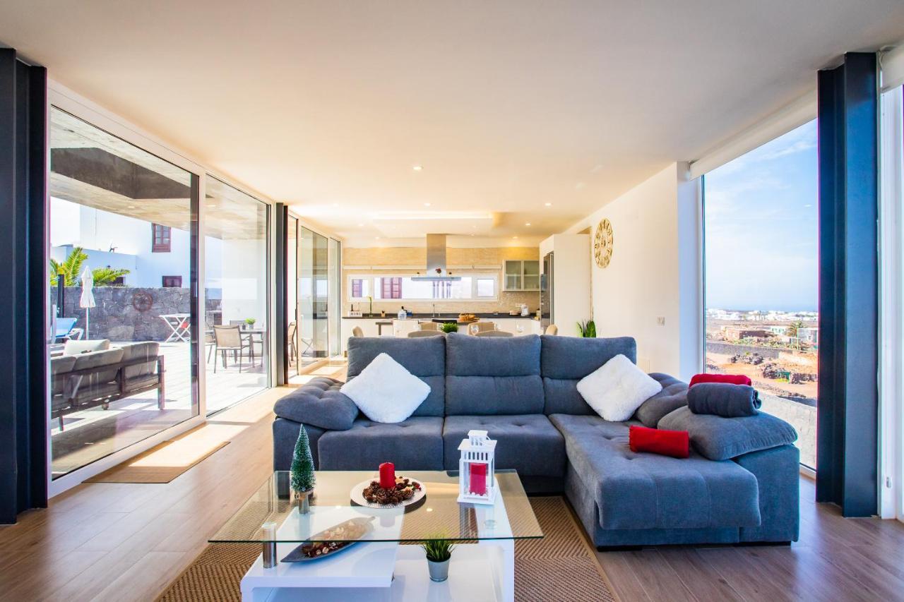 Eslanzarote Eco Villa Tony, Heated Pool, Jacuzzi, Sat Tv, Super Wifi La Costa Buitenkant foto