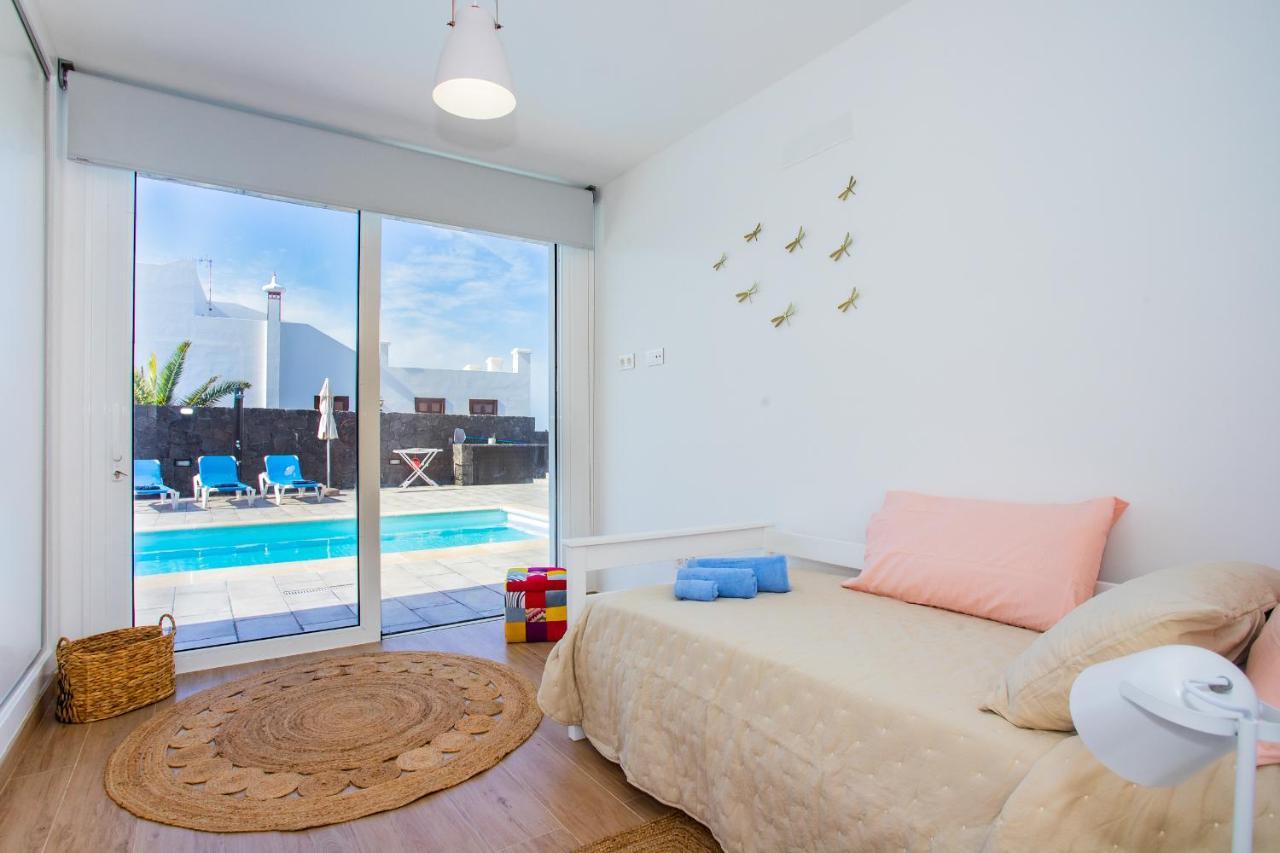 Eslanzarote Eco Villa Tony, Heated Pool, Jacuzzi, Sat Tv, Super Wifi La Costa Buitenkant foto