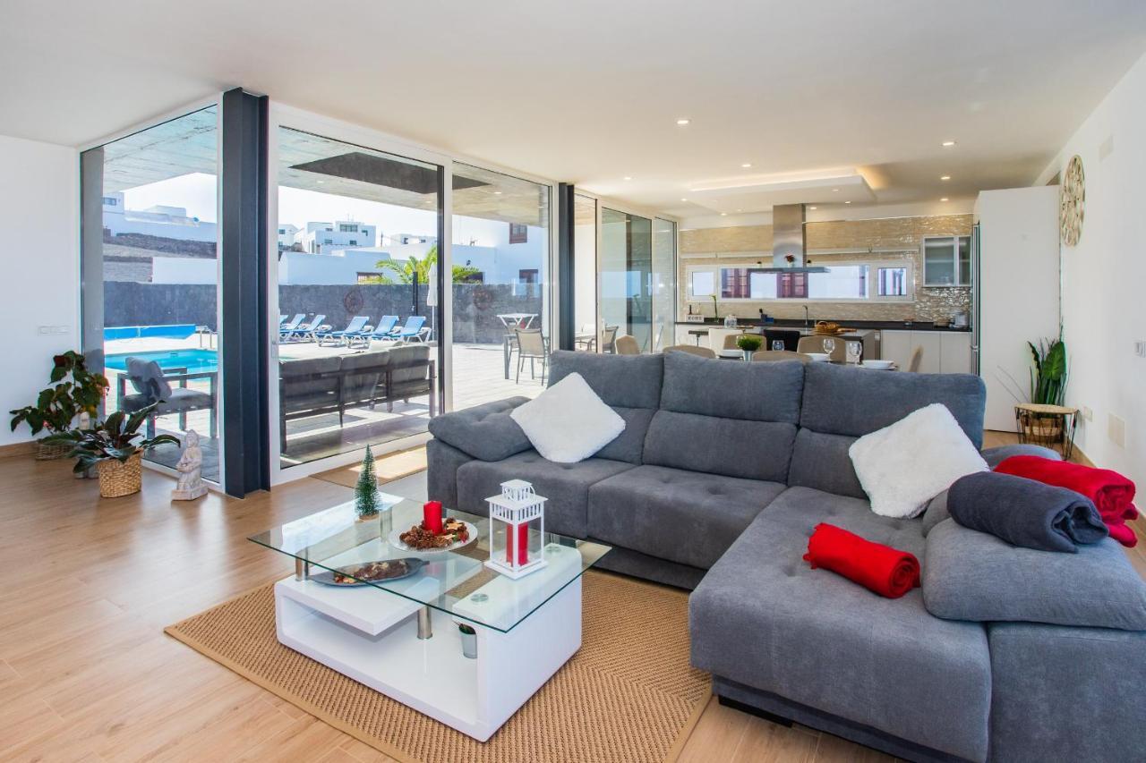 Eslanzarote Eco Villa Tony, Heated Pool, Jacuzzi, Sat Tv, Super Wifi La Costa Buitenkant foto