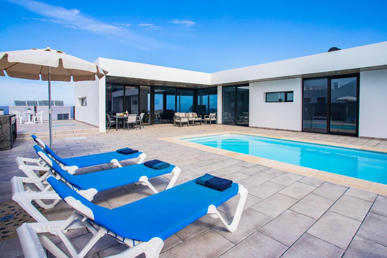Eslanzarote Eco Villa Tony, Heated Pool, Jacuzzi, Sat Tv, Super Wifi La Costa Buitenkant foto