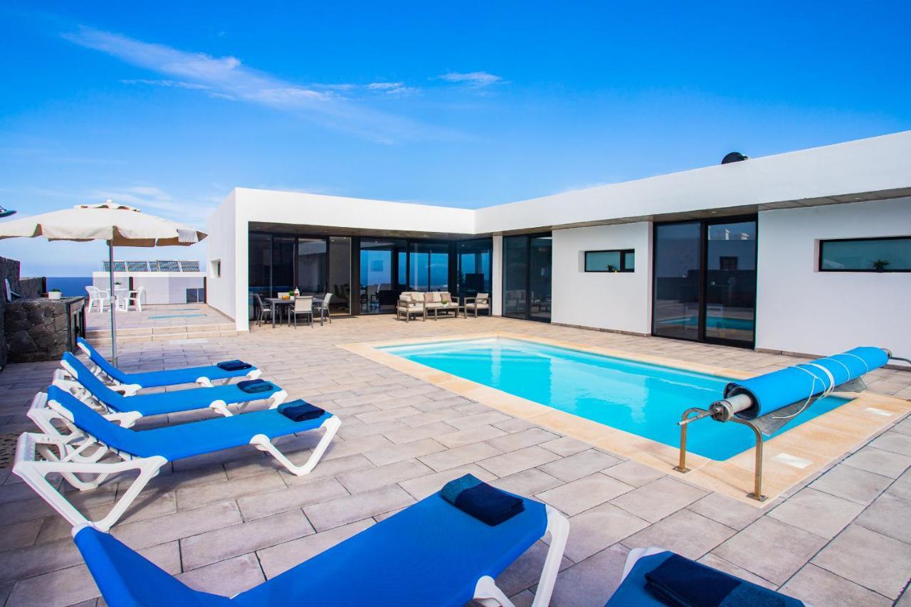 Eslanzarote Eco Villa Tony, Heated Pool, Jacuzzi, Sat Tv, Super Wifi La Costa Buitenkant foto